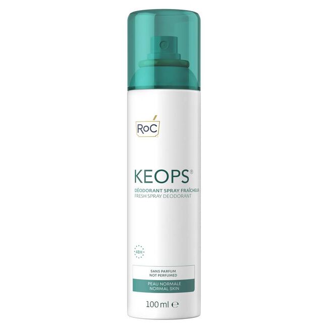 Pack Roc Keops Desodorante Spray Fresco, 2 Unidades x 100 ml