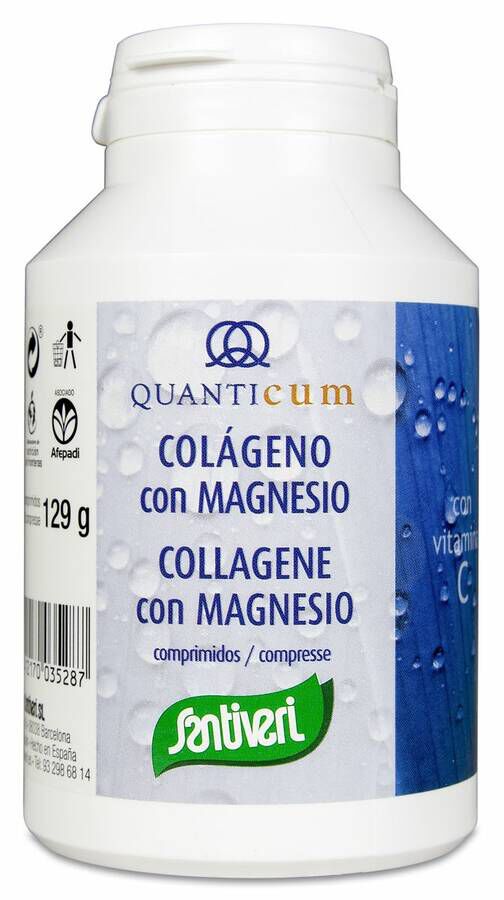 Santiveri Quanticum Colágeno con Magnesio, 180 Comprimidos
