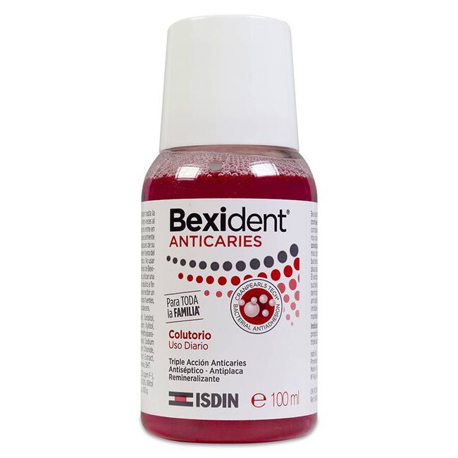 Isdin Bexident Smile & Go Anticaries Colutorio, 100 ml