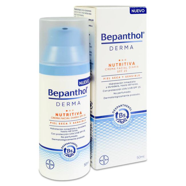 Bepanthol Crema Nutritiva SPF25, 50 ml