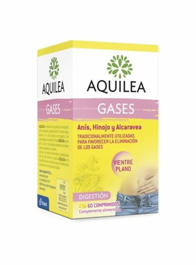 Aquilea Gases Comprimidos, 60 Comprimidos
