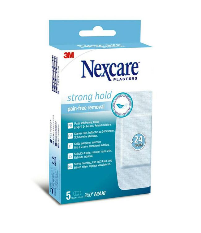 imagen de Nexcare Sensitive 360&ordm; Maxi, 5 Uds