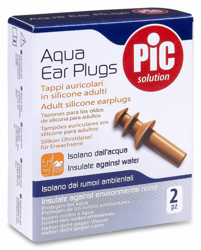 Pic Solutions Tapones Oídos Silicona, 2 Uds