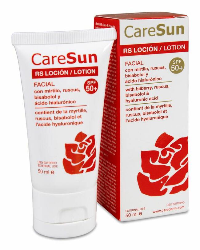 CareSun RS Loción Facial SPF 50+, 50 ml