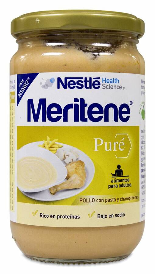 Comprar Meritene Puré Pollo, Pasta y Champiñones, 300 g