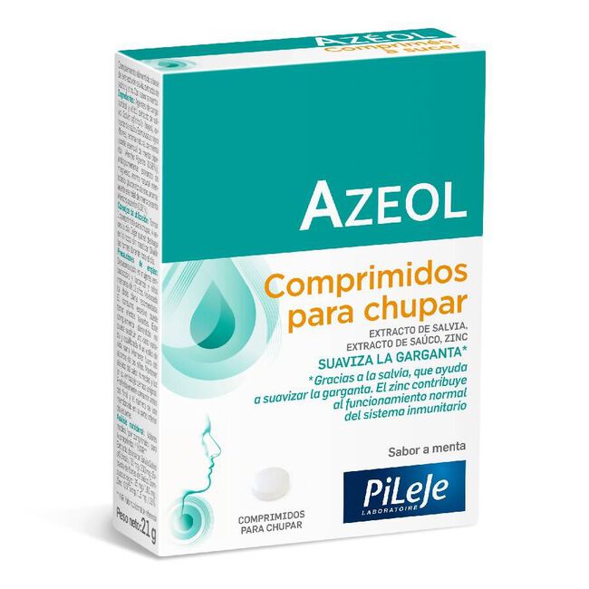 Azeol, 30 Comprimidos para Chupar