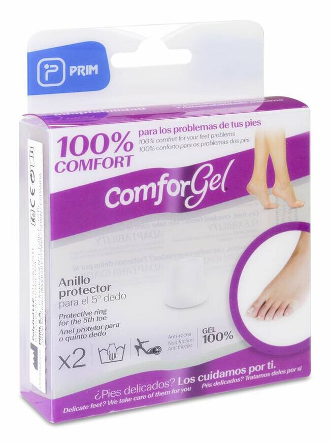 Comforgel Anillo Protector Para el 5º Dedo, 2 Uds