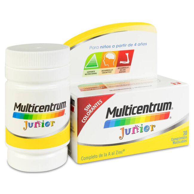 Multicentrum Junior, 30 Comprimidos