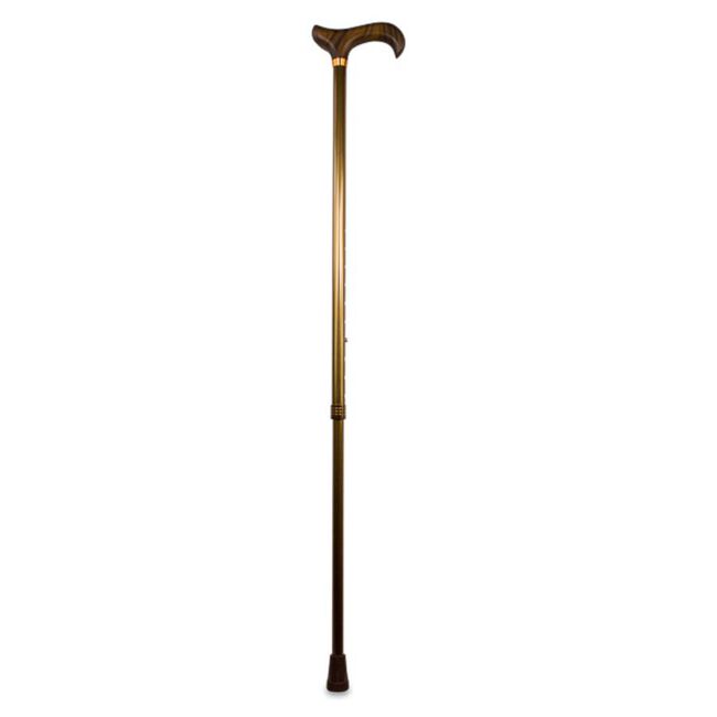 Prim Muletilla Aluminio Extensible Puño Derby Bronce A366, 1 Unidad