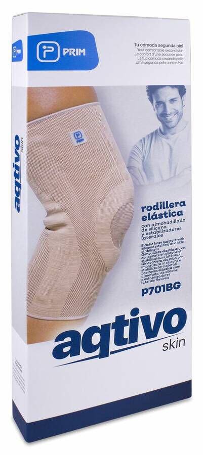 Prim Aqtivo Skin Rodillera Estabilizadores Talla L, 1 Ud