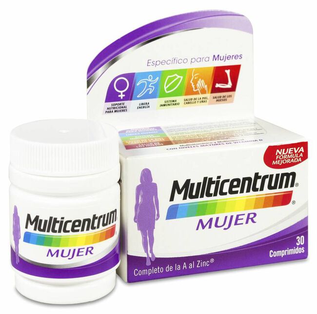 Multicentrum Mujer, 30 Comprimidos