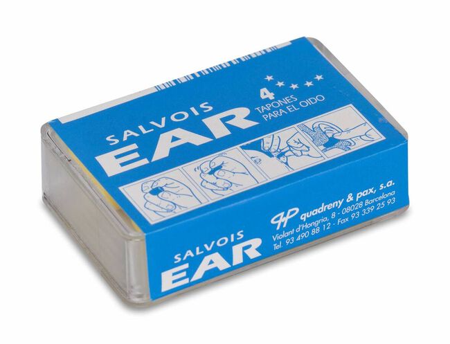 Salvois Tapón Ear Espuma, 4 Uds