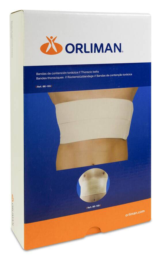 Orliman Faja Costal Beige Talla 2, 1 Ud