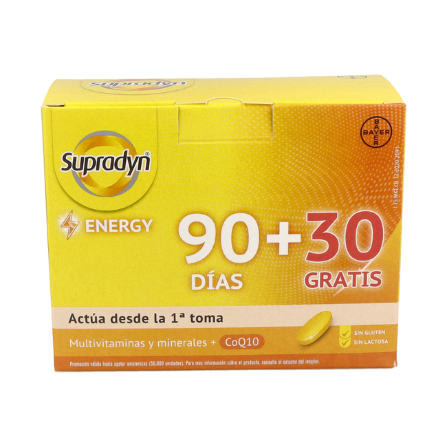 Promoción Supradyn Energy, 120 Uds