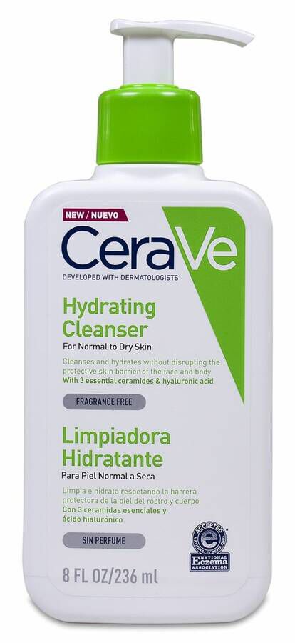 CeraVe Limpiador Hidratante, 236 ml