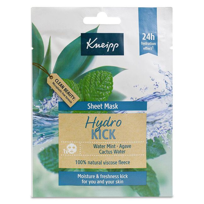 Kneipp Sheet Mask Hydro Kick, 1 unidad