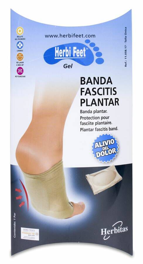 Herbi Feet Banda Fascitis Plantar, 1 Ud