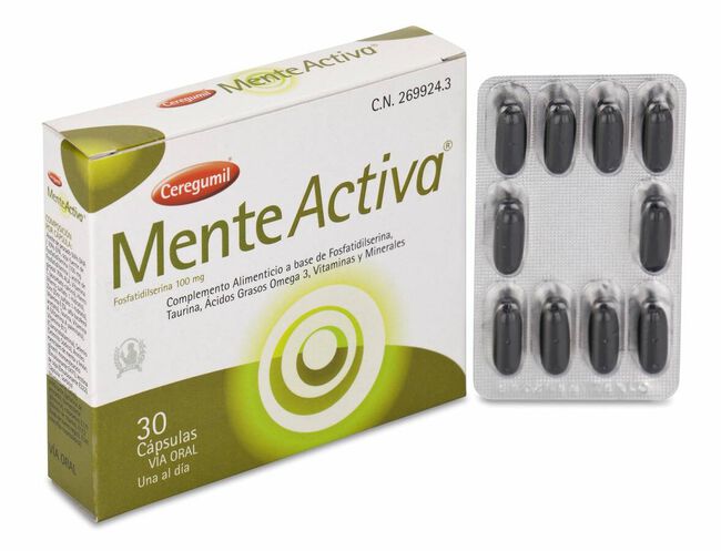 Ceregumil Mente Activa, 30 Cápsulas