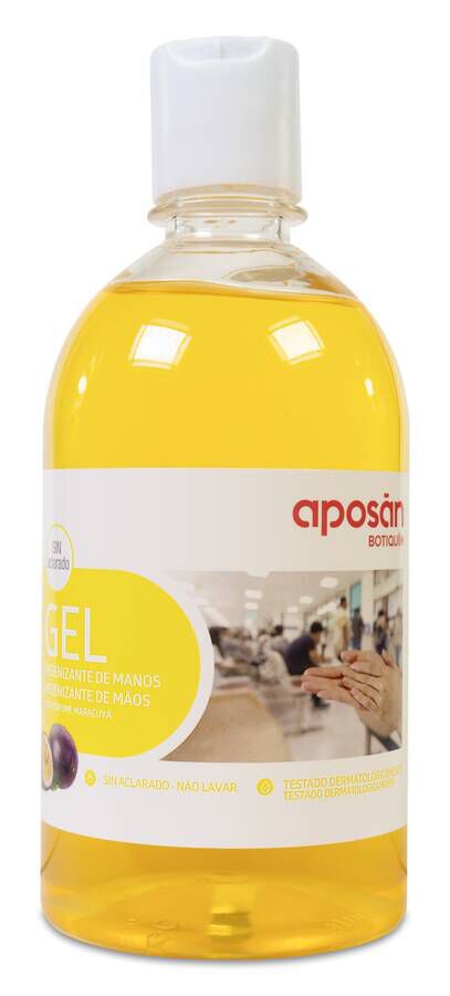 Aposán Gel Hidroalcohólico de Manos Maracuyá, 500 ml