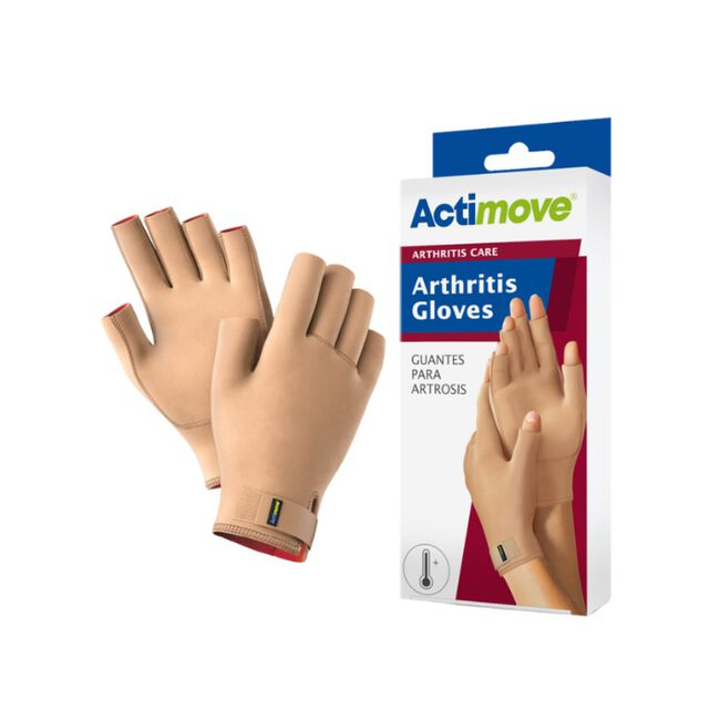 Actimove Artritis Guante Beige Talla S, 1 Unidad