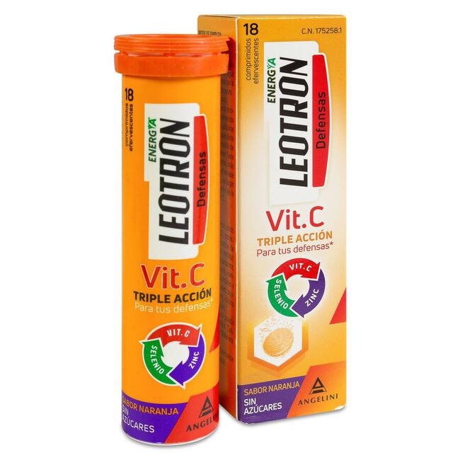 Leotron Vitamina C, 18 Comprimidos
