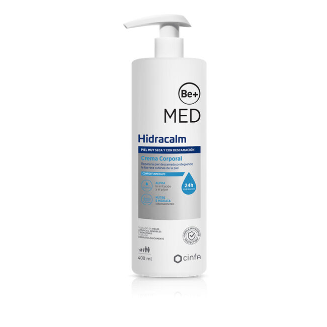 Be+ MED Hidracalm Crema Corporal, 400 ml
