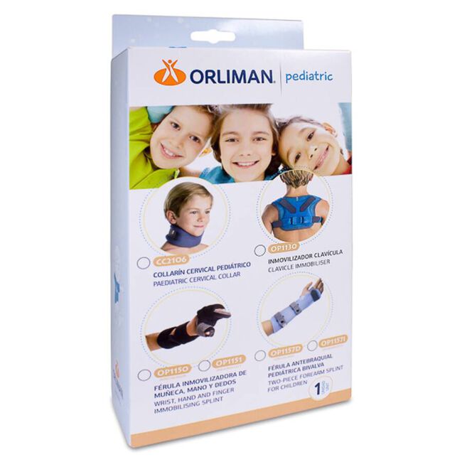 Orliman Collarín Pediátrico CC2106 Talla 1 23-28, 1 Unidad