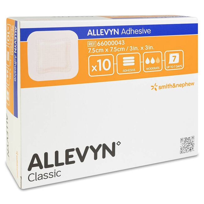 Smith & Nephew Allevyn Adhesivo, 7,5 x 7,5 10 unidades