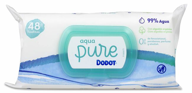 Dodot Toallitas Aqua Pure 432 unidades