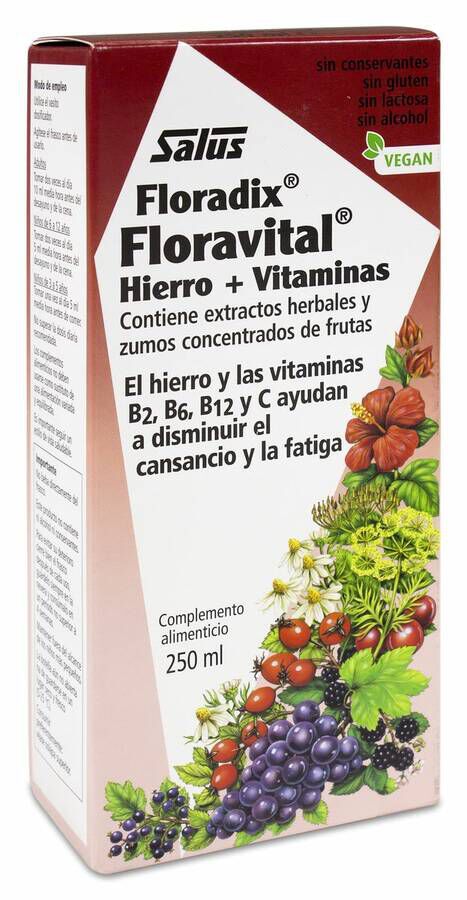 Floradix Floravital Jarabe, 250 ml