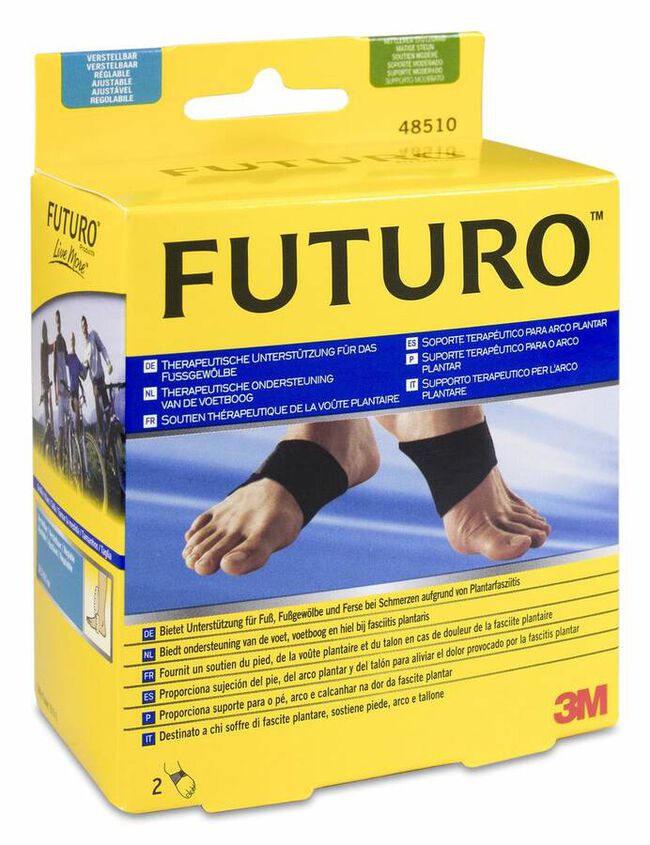 Futuro Soporte Terapéutico para Arco Plantar, 2 Uds