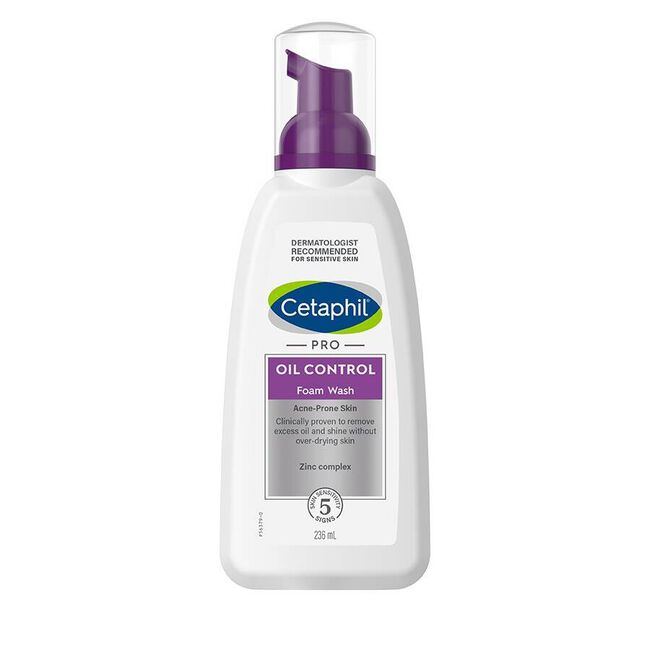 Cetaphil Pro Oil Control Espuma Limpiadora, 235 ml