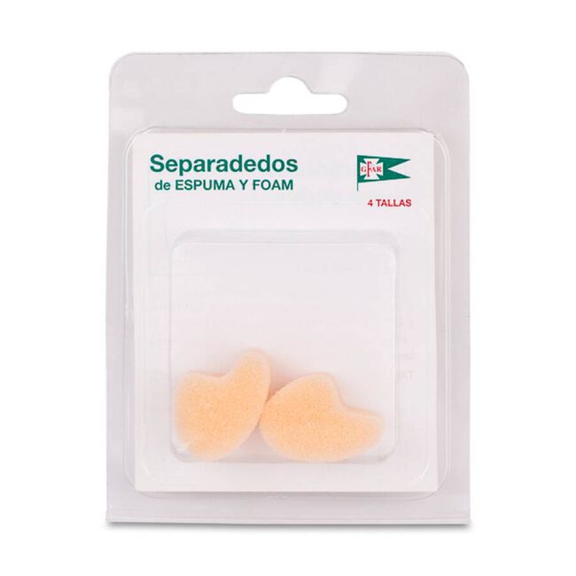 Genéricos de Farmacia Separadedos de Espuma Talla Grande, 2 ud