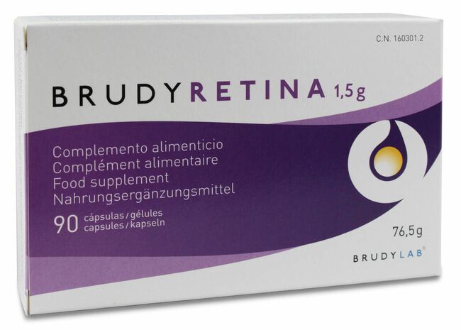Brudy Retina 1,5 g, 90 Cápsulas