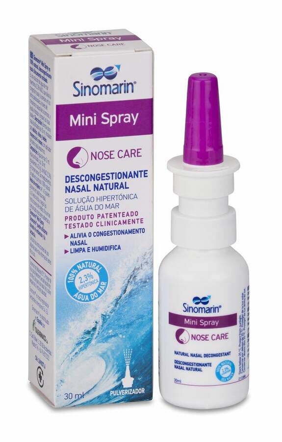 Sinomarin Mini Spray Limpieza Nasal, 30 ml