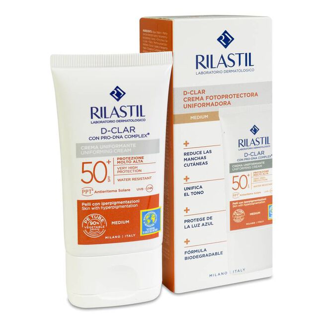 Rilastil Sun System D-Clar Crema Medium SPF50+, 40 ml