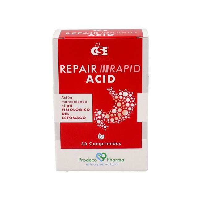 GSE Repair Rapid Acid, 36 comprimidos