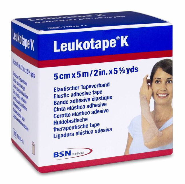 Leukotape K 5 cm x 5 m, 1 Ud