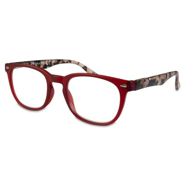 Farline Gafas de Presbicia Mulacén Rojas 3.0 Dioptrías, 1 Unidad 