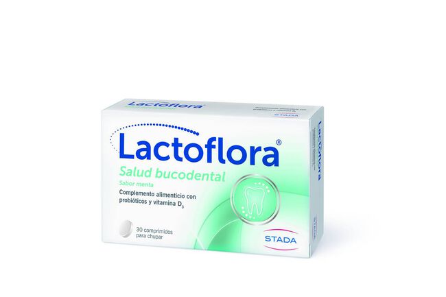 Lactoflora Salud Bucodental Sabor Menta, 30 Comprimidos