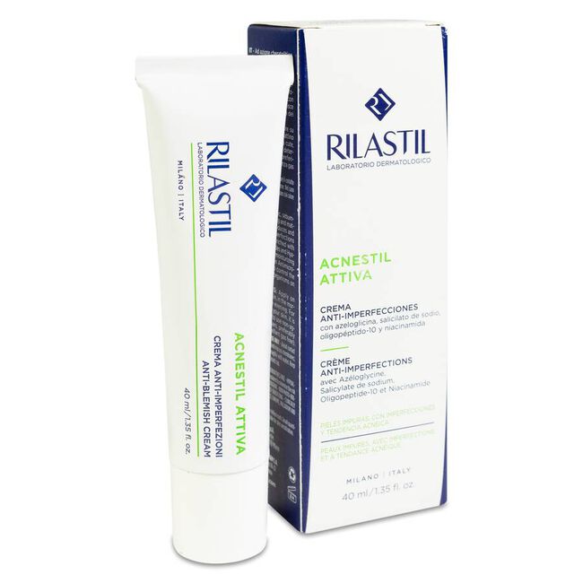 Rilastil Acnestil Attiva Crema Antiimperfecciones, 40 ml