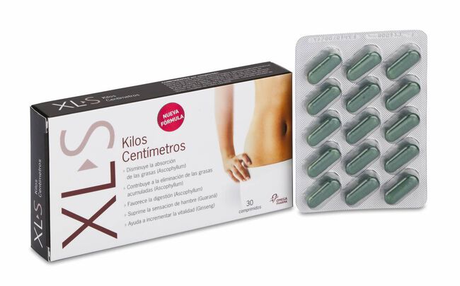XLS Kilos Centímetros, 30 Comprimidos