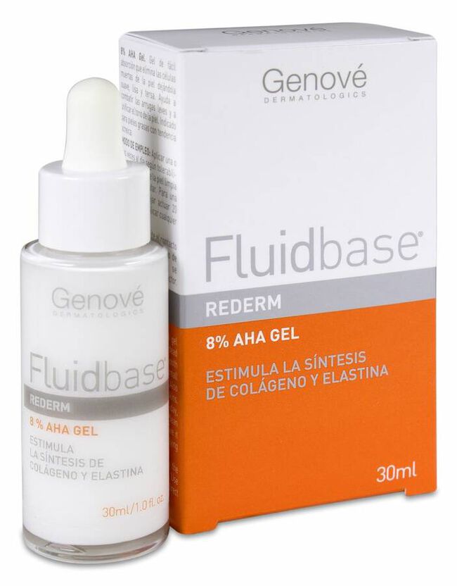 Genové Fluidbase Rederm 8% AHA Gel, 30 ml