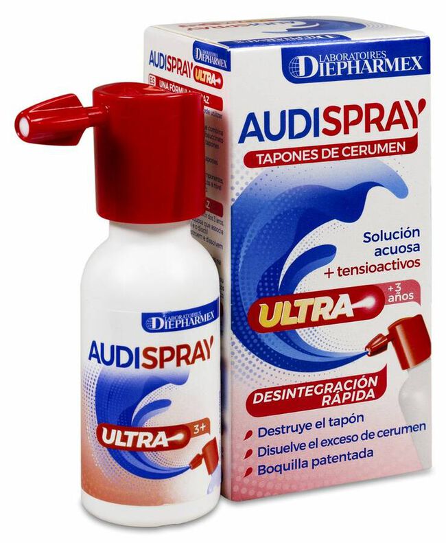 Audispray Ultra Tapones de Cerumen, 20 ml