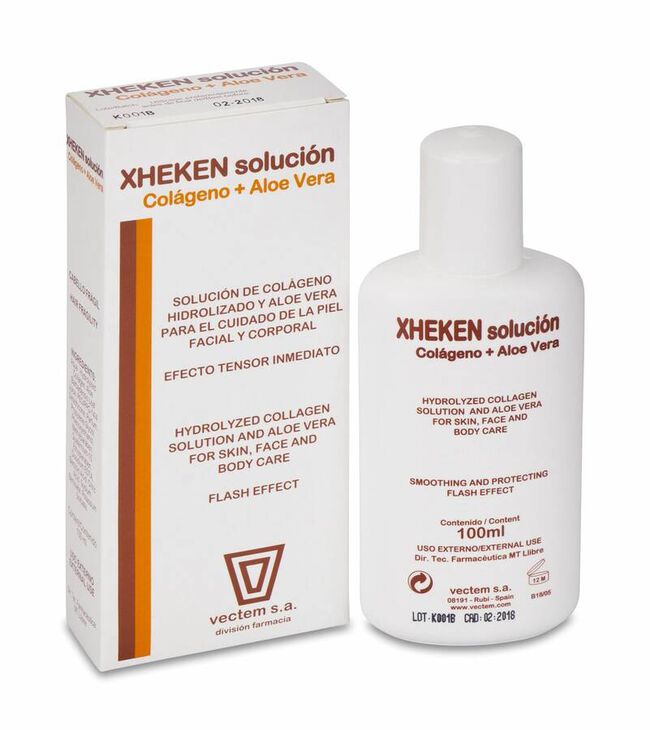 Xheken Solución Colágeno + Aloe Vera, 100 ml
