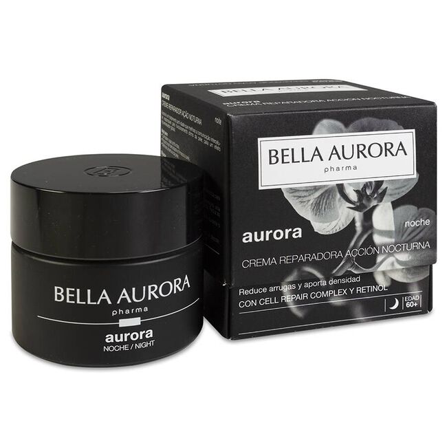 Bella Aurora Crema Reparadora Acción Nocturna, 50 ml