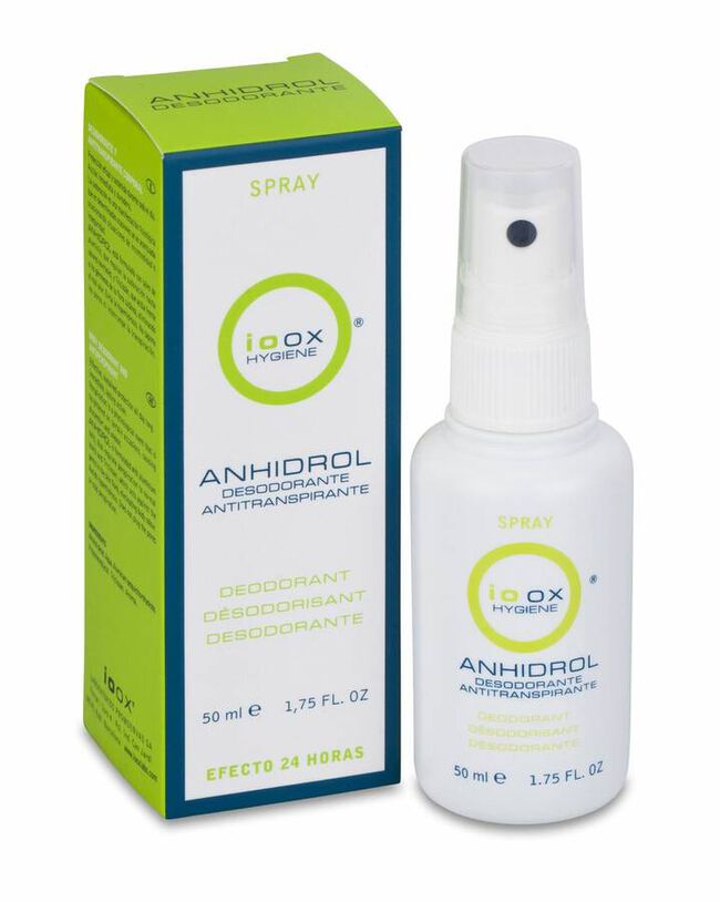 Ioox Hygiene Anhidrol Desodorante Antitranspirante Spray, 50 ml