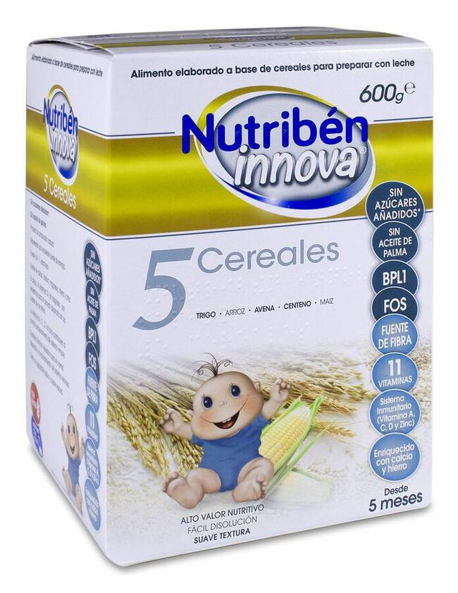 Nutribén Innova 5 Cereales, 600 g