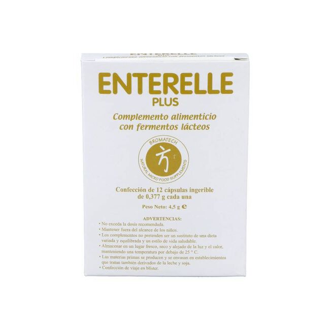 Bromatech Enterelle Plus, 12 Cápsulas