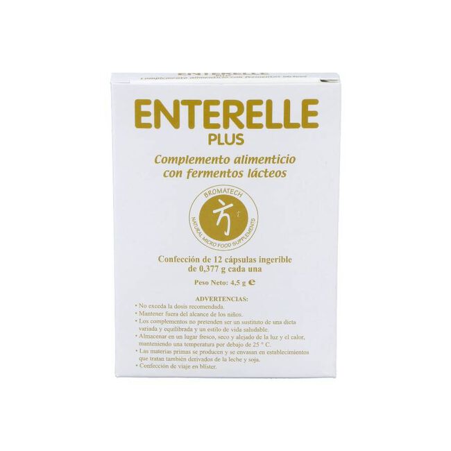 Bromatech Enterelle Plus, 12 Cápsulas